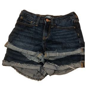 Old Navy Cut Off Rolled Cuff Jean Shorts